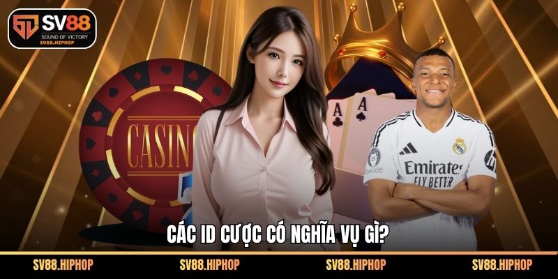 Các ID cược có nghĩa vụ gì?